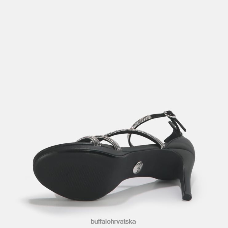 crno Buffalo serena shine sandala veganska |sandale TDD6T625